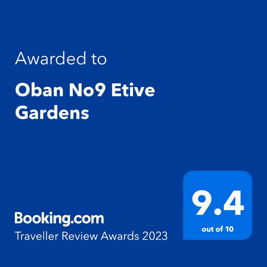 Oban No9 Etive Gardens Villa Buitenkant foto